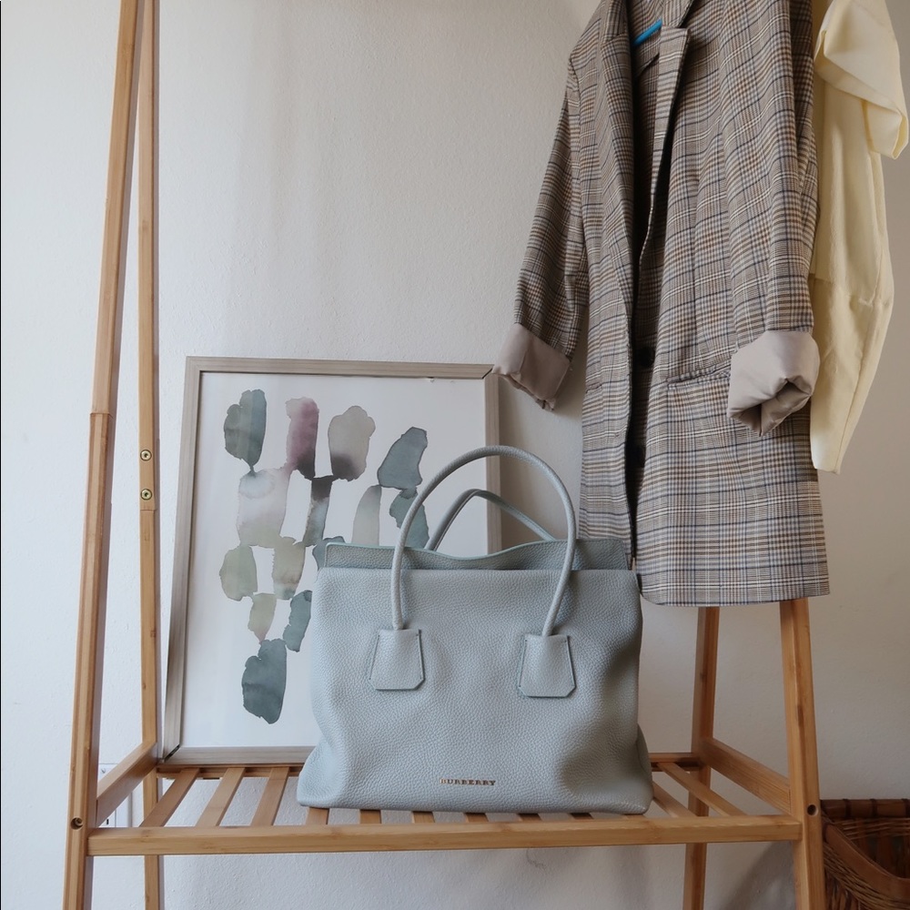 Burberry Leather Big Tote